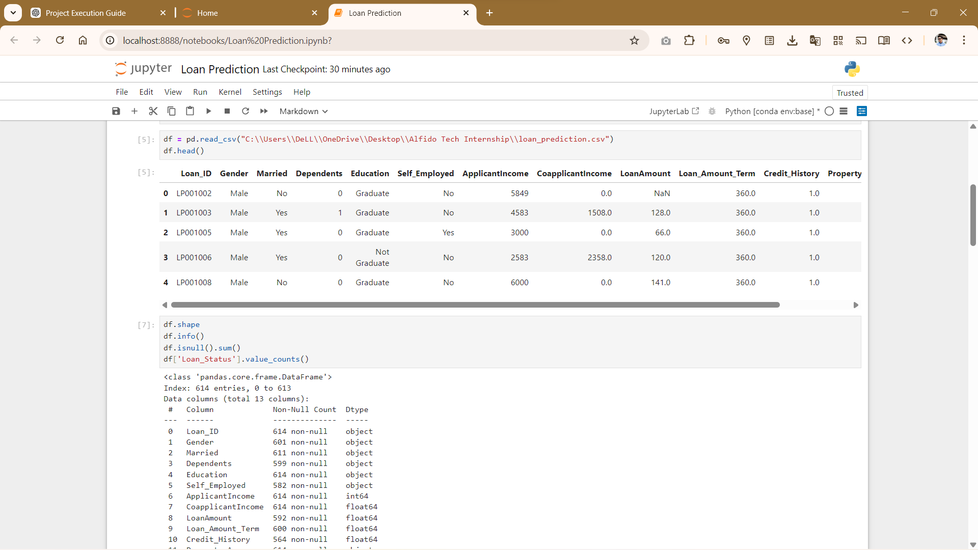 Loan Approval Prediction using Supervised Machine Learning