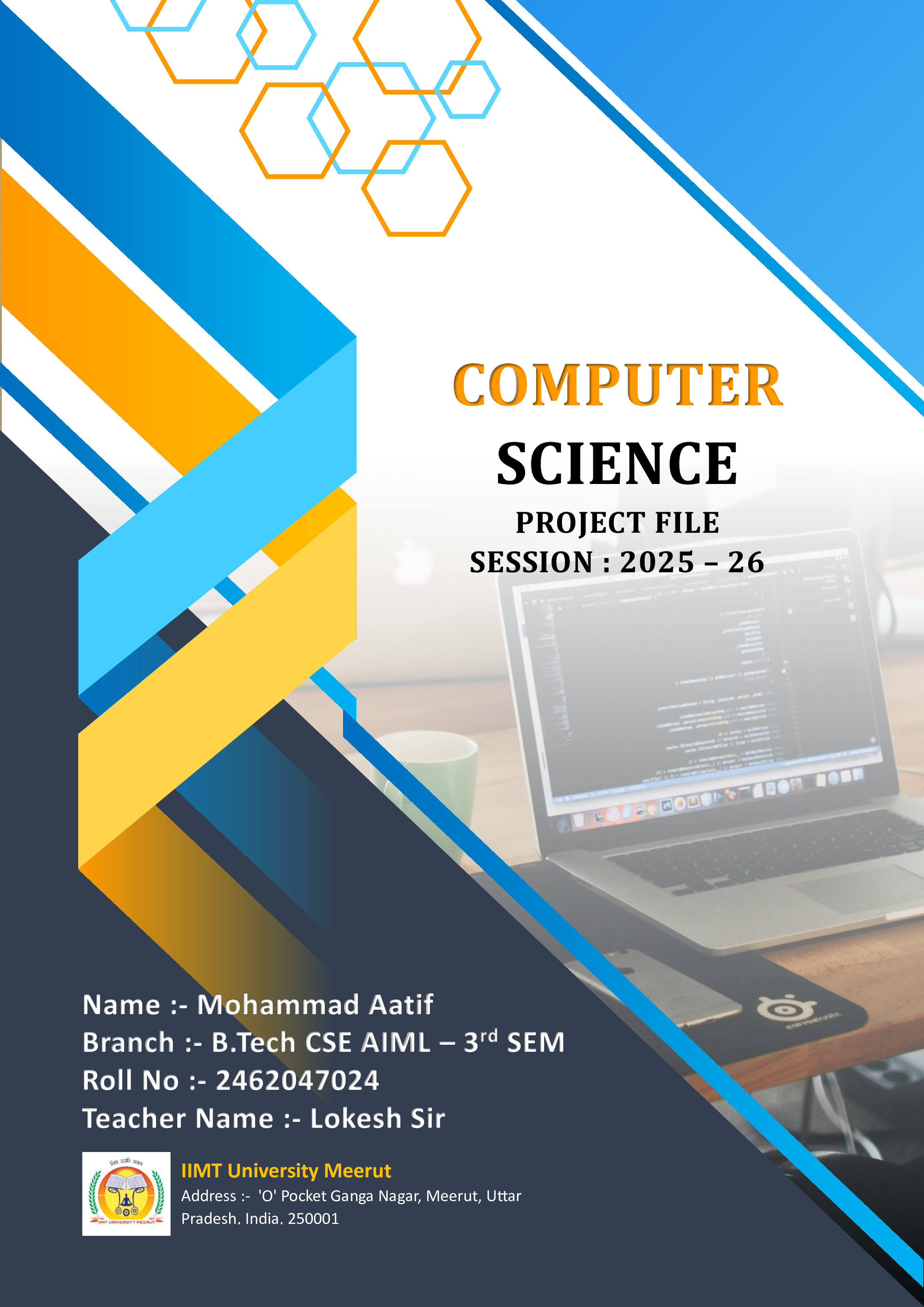 Creative Design Microsoft Word Project Template